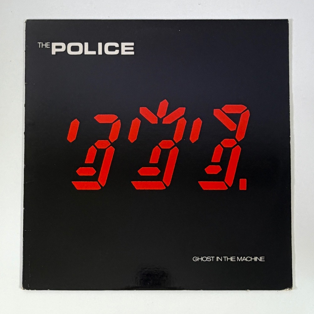The Police Ghost In The Machine Vinyl LP SP-3730 A&M Records 1981 New Wave Rock